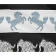thumbnail image 3 of oneOone Tissu en Coton Flex Rayééléphant & Cheval Ikat Imprimé au Mètre 40 Pouces de Large, 3 of 3