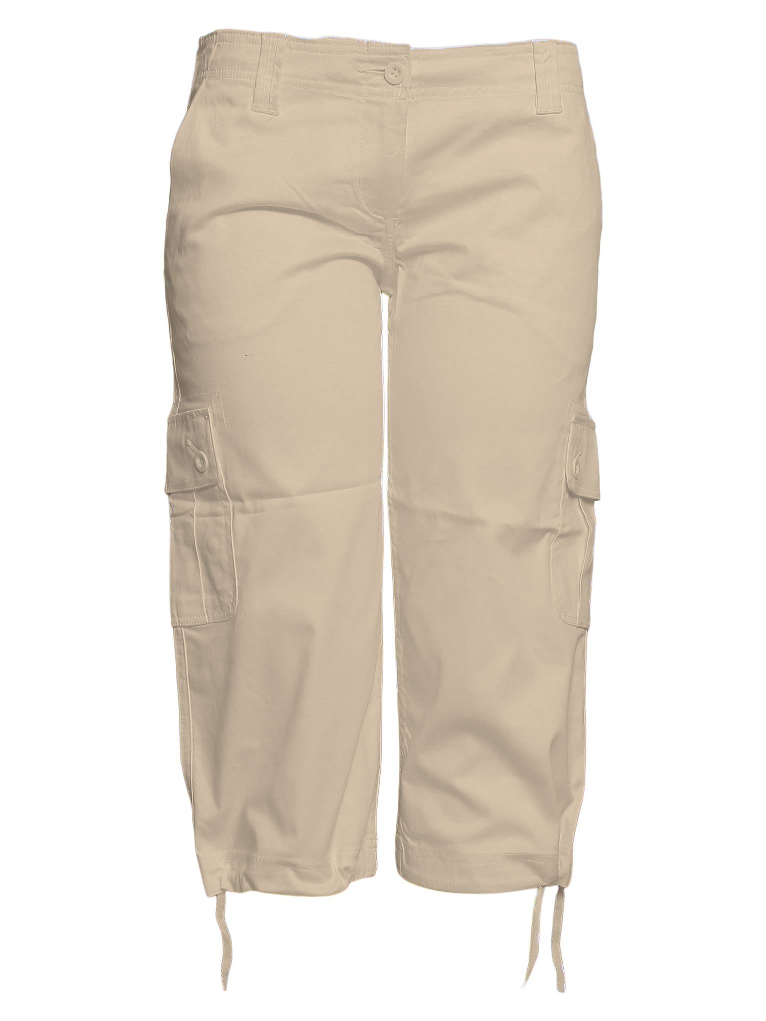 Contemporary Edge Womens Capri Pants - Khaki Tan- Size 10 | Walmart Canada