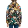 thumbnail image 3 of Anime Boku No Hero Youth Sweatshirt Hoodies Pullover 3D Print Novelty Hooded Hoody Clothes For Boys Girls Teen Clothing, 3 of 7