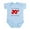 Sky Blue, variant on CafePress - It's Daddy's 30Th Birthday Infant Bodysuit - Baby Light Bodysuit, Size Newborn - 24 Months