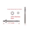 thumbnail image 2 of ORUYROP 1/4" X 3-1/4" Stainless Wedge Anchor (10pc), 18-8 Stainless Steel, 2 of 7