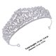 thumbnail image 2 of BESTYASH Tiara Decorativa Con Ornamentos De Para Novia En Eventos Nupciales, 2 of 8