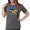 Charcoal, variant on CafePress - I Stand With Ukraine Flag Ukrainian Pride T Shirt - Womens Comfort Colors® Shirt