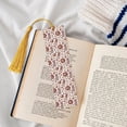 thumbnail image 4 of Kdxio Rabbit And Egg Print Metal Tassel Bookmarks,Perfect Gift for Art Lovers and Bookworms Metal Bookmarks for Women, 4 of 8