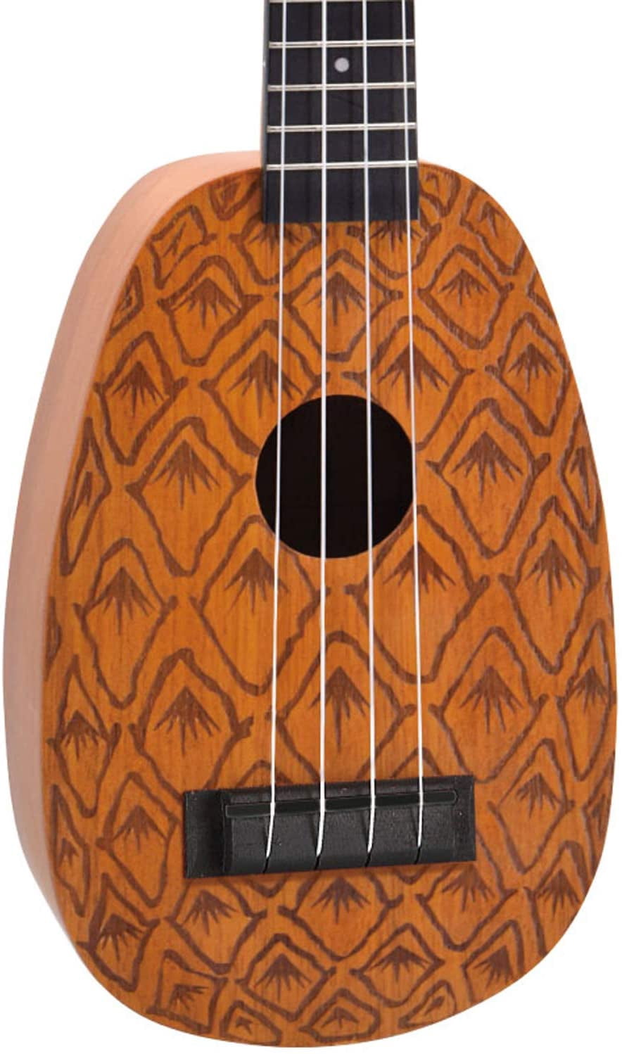 Art Series Soprano Ukulele w/Bag Pineapple Style
