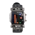 thumbnail image 1 of Cergrey Male Female Electronic LED Watch PU Strap Date Function Wristwatch, PU Strap Watch, Unisex Watch, 1 of 7