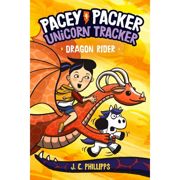 Pre-Owned Pacey Packer, Unicorn Tracker 4: Dragon Rider: (A Graphic Novel) (Paperback) 0593179595 9780593179598