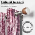 thumbnail image 2 of Outdoor Curtains for Patio Waterproof, Pink Outdoor Privacy Panels Grommet, Summer Botanical Leaves Watercolor Blackout Outside Curtains for Porch/Cabana/Pergola/Gazebo 54"x95", 1 Panel, 2 of 8