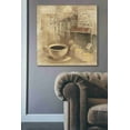 thumbnail image 2 of Epic Graffiti 'Cafe de Paris I' by Albena Hristova, Canvas Wall Art, 37"x37", 2 of 2