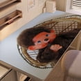 thumbnail image 1 of Monchhichi alfombrilla de escritorio/mesa extra-grande con base antideslizante de cuero y diseño temático; versátil para escritorios de ordenador, mesas de comedor, etc.40*80cm, 1 of 6