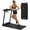 Black, variant on Tomile 300 lbs Portable Folding Treadmill, 3.0 HP Foldable Treadmill for Home Office, Walking Running Treadmill with LED Display for Exercise