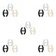 thumbnail image 1 of sweethay 3 Pieces Bra Strap Clips Webbing Holders Freely Underwear Converter Non-slip Slide Buckle Accessories Cross Intimates for Girls Type2 NO2, 1 of 6