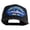 Black, variant on USS Arizona BB 39 Blue Patched Solid Cotton Twill 5 Panel Prostyle Snap Cap - Navy OSFM