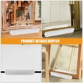 thumbnail image 3 of Minkissy 1Set Anti Skid Floor Support Bracket For Floor Mirror In White Color Minimalist Style Homeowners, 3 of 8