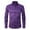 Purple, variant on Azrian Long Sleeve with Turn-down Collar and Button Shirt for Men,Men's Long Sleeve Dress Shirt Regular Fit Casual Button-Down Solid Long Sleeve Turndown Collar Blouse & Shirt