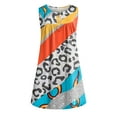 thumbnail image 3 of New Oversized Casual Dresses for Women Loose Sleeveless V-Neck Mini Dress with Pocket Leopard Print Uv Protection Casual Summer Dresses for Women, 3 of 4