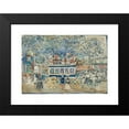 thumbnail image 2 of Maurice Prendergast 14x11 Black Modern Framed Museum Art Print Titled - The Paris Omnibus, 2 of 5