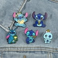 thumbnail image 2 of Disney Lilo & Stitch Enamel Pin for Backpacks Badges on Backpack Cartoon Metal Pin Jewelry Clothing Accessories for Kids Decor Gao Jinjia LED, 2 of 2