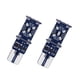 thumbnail image 2 of Speravity 1 par T10 luces LED de alto brillo para estacionamiento de automóviles 168 2825 bombillas laterales de giro de cuña para coche Bombillas para automóviles Azul Speravity VI000956-02, 2 of 6