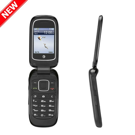 New Z223 3G GSM Unlocked 2.0 Bluetooth, 900 mAh battery Flip Phone with Camera - Black by