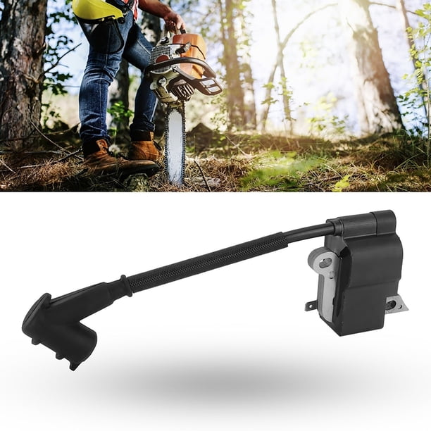 Pieza de bobina de encendido Jadeshay Bobina de encendido A para motosierra Stihl MS270 MS280