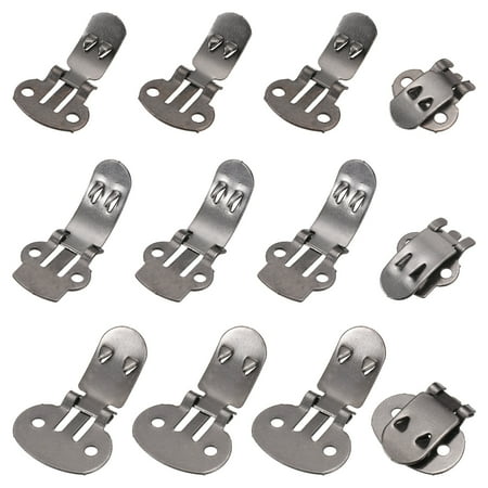 

Uxcell 3 Size Shoe Clips 12 Pcs Flat Blank Shoe Clips Shoe Supplies Shoe Embellishments Black