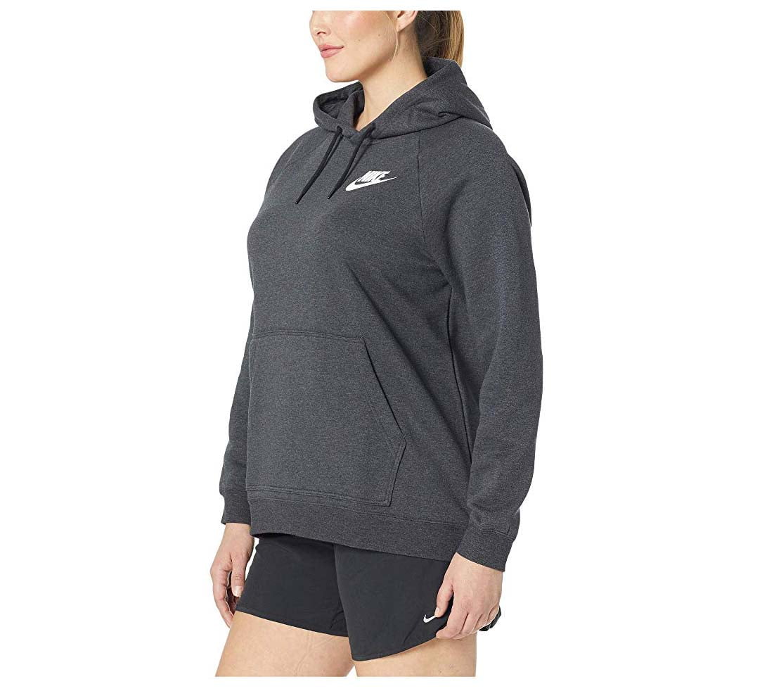 nike women's plus size sportswear rally hoodie