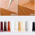 thumbnail image 5 of ZHAOCHENG Kit de reparación de madera de 12 piezas, relleno de madera, restauración de muebles de madera, juego de herramientas de retoque, rotulador, crema, cera, reparación de resina polimérica, rep, 5 of 5