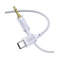 thumbnail image 1 of wonima44 MOSWAG USB C to 3.5mm Audio Aux Jack Cable(6.6ft), USB C to 3.5mm Car Stereo Speaker Aux Cord, Stereo TRS Male to Male Connector Compatible with MacBook, Chromebook, Huawei, Xiaomi and More, 1 of 1