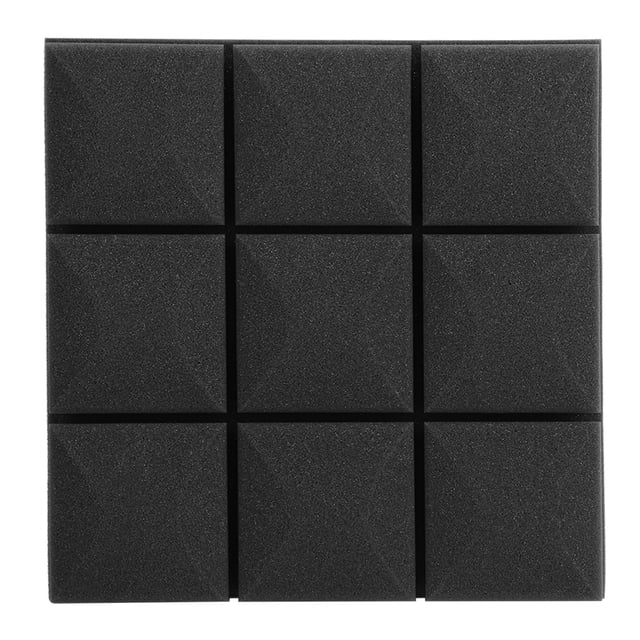 Panel de absorción suave de espuma acústica insonorizada SpongePermeability para Office Black Khall Tendencias