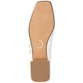thumbnail image 5 of Journee Womens Gredah Double Buckle Mary Jane Dress Flats, Widths Available, 5 of 9
