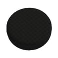 thumbnail image 2 of Waterproof Spare Wheel Cover, Black Fish Ripple Pattern Adjustable Wheel Cover For Jeep Trailer RV SUV Car, 17 inch, 2 of 8