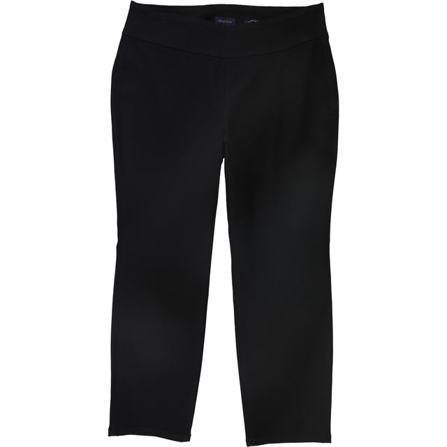Leggings informales Cambridge para mujer de Charter Club, negro, 26W