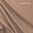 thumbnail image 5 of Nestl Pleated Bed Skirt - Damask Dobby Stripe Bed Skirt - Luxury Microfiber Dust Ruffle - 14” Tailored Drop - Bonus Bed Skirt Pins Set of 8 Included - Queen, Taupe, 5 of 9