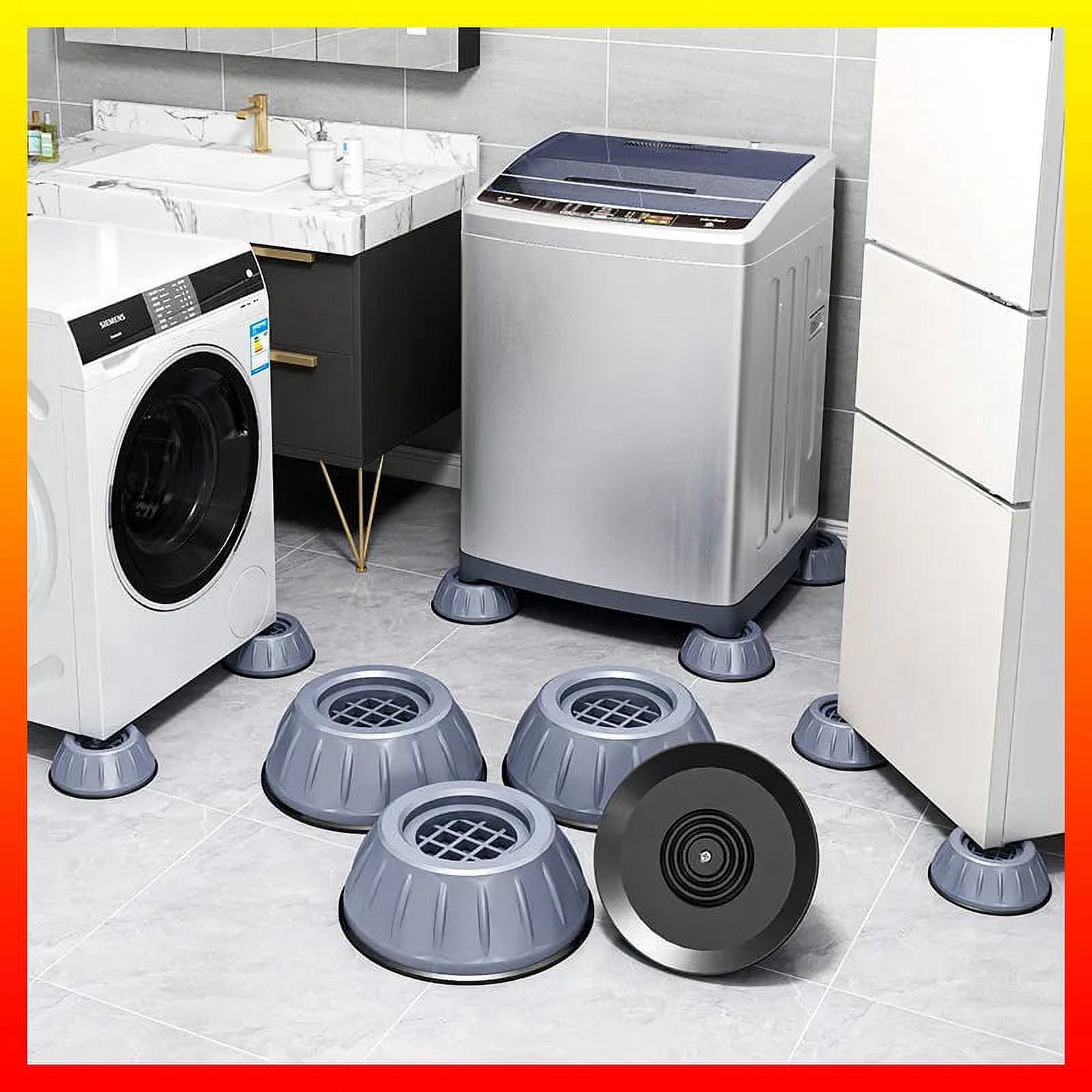 1/4/8/12 Pcs Universal Anti-Vibration Feet Pads Washing Machine Rubber Mat Anti-Vibration Pad Dryer Refrigerator Base Fixed Non-Slip Pad