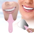 thumbnail image 4 of Espejo dental NikouMX en forma de diente blanco rosa morado, 4 of 8