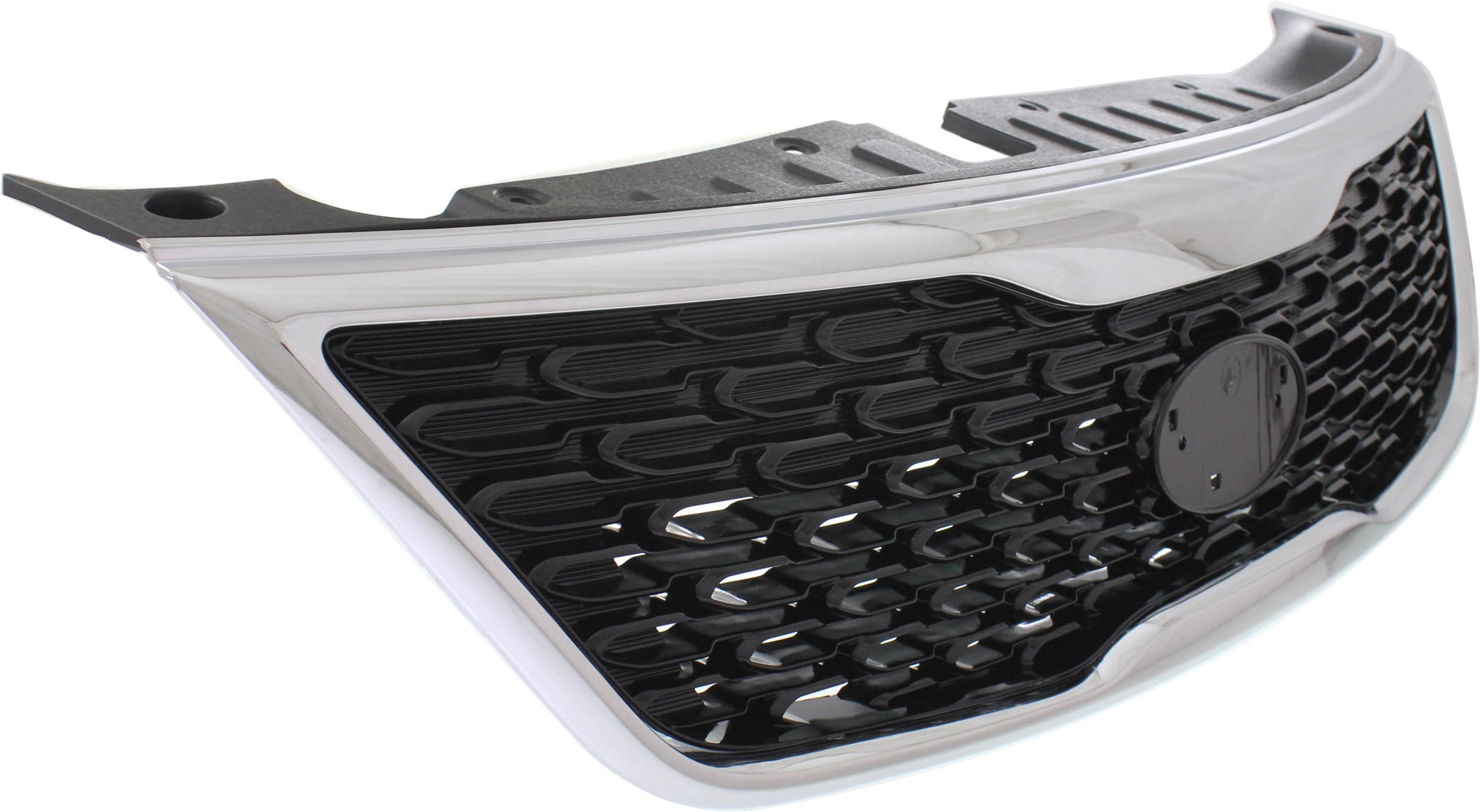 Grille Assembly Compatible With 2014-2015 Kia Sorento Painted Black Shell and Insert
