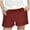 Wine, variant on Diufon Girls Summer Shorts Casual Drawstring Elastic Waist Shorts with Pockets Kids Beach Vacation Short Pants