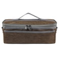 thumbnail image 3 of Bolsa de Almacenamiento de vajilla portátil Cola Organizador de vajilla Tela Oxford Marrón, 3 of 8