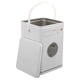 thumbnail image 2 of ColoMX Contenedor de detergente en polvo para lavandería de gran capacidad, caja de Metal en forma de lavadora para detergentes, 2 of 7