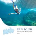thumbnail image 4 of LOLIPPYY Swim Paddles 1 Pair for Adults and Kids - Adjustable Silicone Webbed Hand Gloves for Lap Swimming, Water Aerobics, Snorkeling, 4 of 7