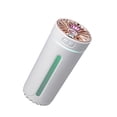 thumbnail image 5 of Humidificador de aire para coche, 300ml de capacidad, luz nocturna colorida, Mini USB, difusor de aceite esencial portátil para el hogar y la Oficina, color blanco, 5 of 5