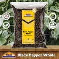 thumbnail image 4 of Rani Black Pepper Whole (Peppercorns), MG-1 Grade, 80oz (5lbs) 2.27kg Bulk ~ All Natural | Gluten Friendly | Non-GMO | Kosher | Perfect size for Grinders!, 4 of 9
