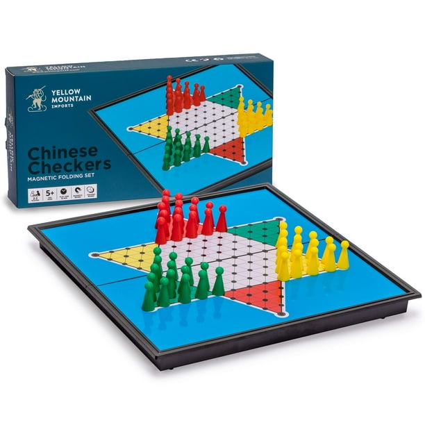 Juego de mesa Yellow Mountain Imports Chinese Checkers Halma