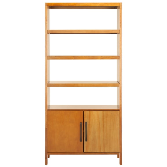 SEI Mainebury 4-Shelf Bookcase, Natural