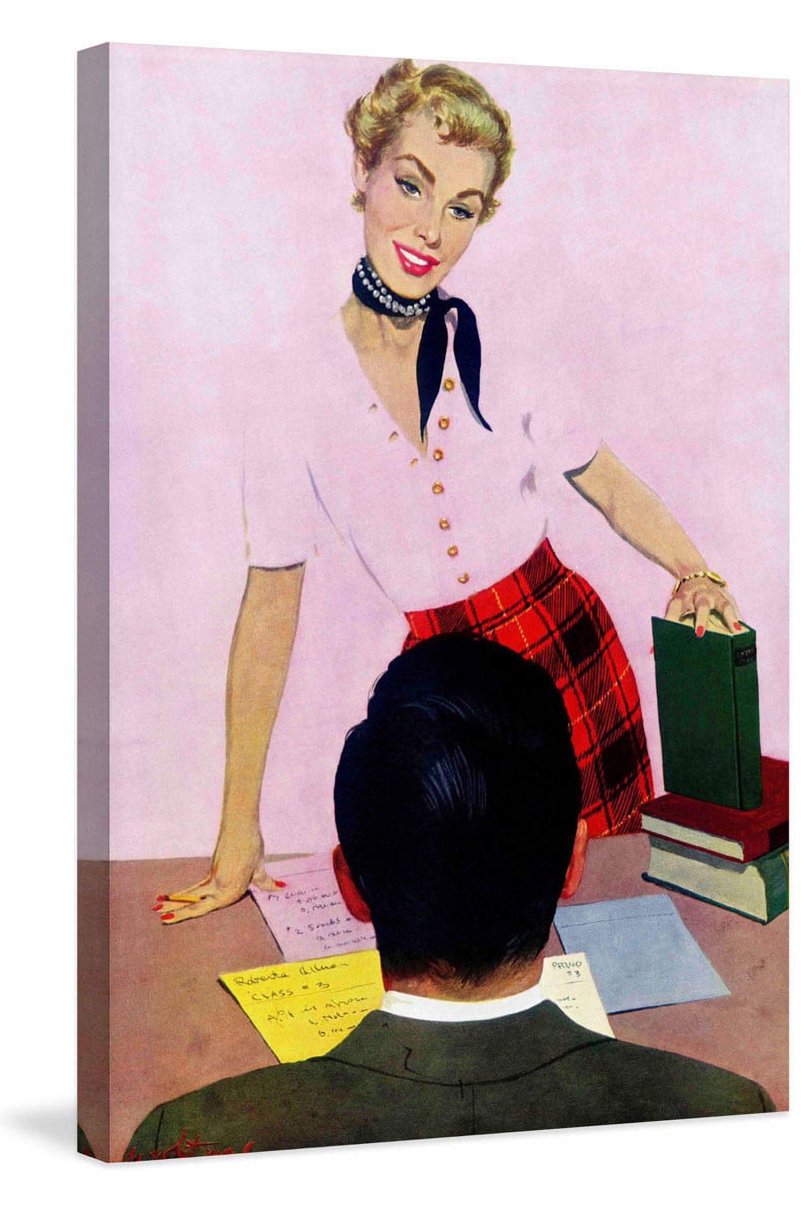 Marmont Hill "Coed's Delight" by Coby Whitmore Painting Print on Canvas