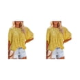 thumbnail image 1 of Cuello Niñas Minnieouse Camisa de media manga Jersey Blusa Cumpleaños Verano Primavera Moda Ropa Mujer Tops Accesorios Type11 NO11, 1 of 6