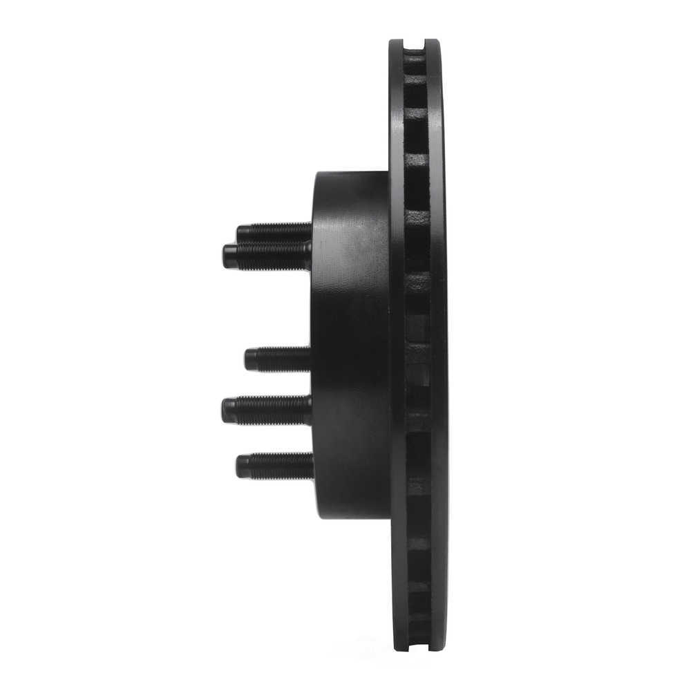 Dynamic Friction Company 633-54111R DFC Brake Rotor - Drilled And Slotted - Black