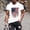 Red, variant on Men's Big & Tall Tee Patriotic Print Short Sleeve American Flag Graphic Casual Crew Neck T-Shirt Size M-5XL Red