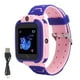 thumbnail image 1 of Reloj inteligente Q12B para niños, nuevo reloj inteligente 2019, resistente al agua, posicionamiento de libras, llamada 2G (rosa), 1 of 5